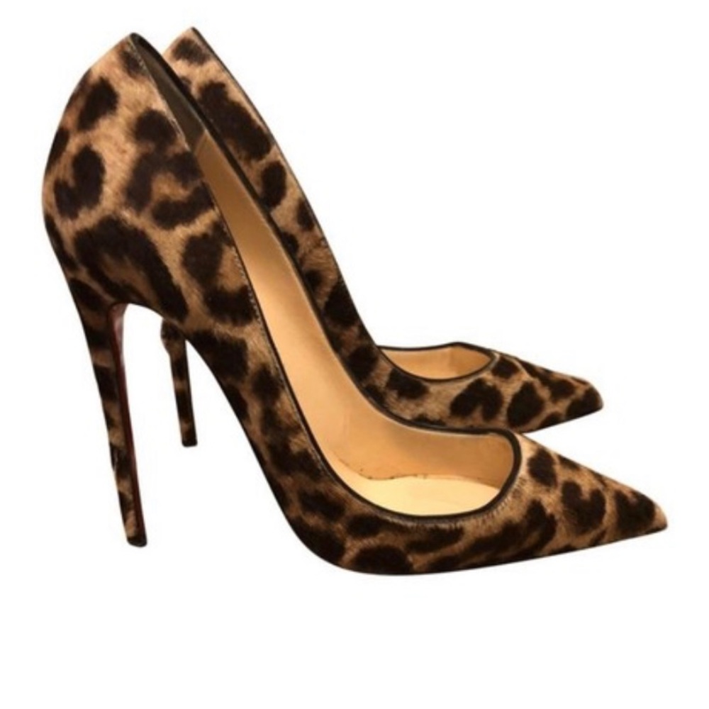 Christian Louboutin Leopard pumps sandals